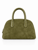 Isabella Suede Shoulder Handbag