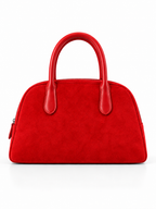 Isabella Suede Shoulder Handbag