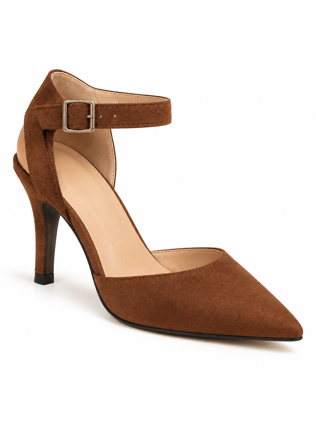 Isla Square Buckle Heels