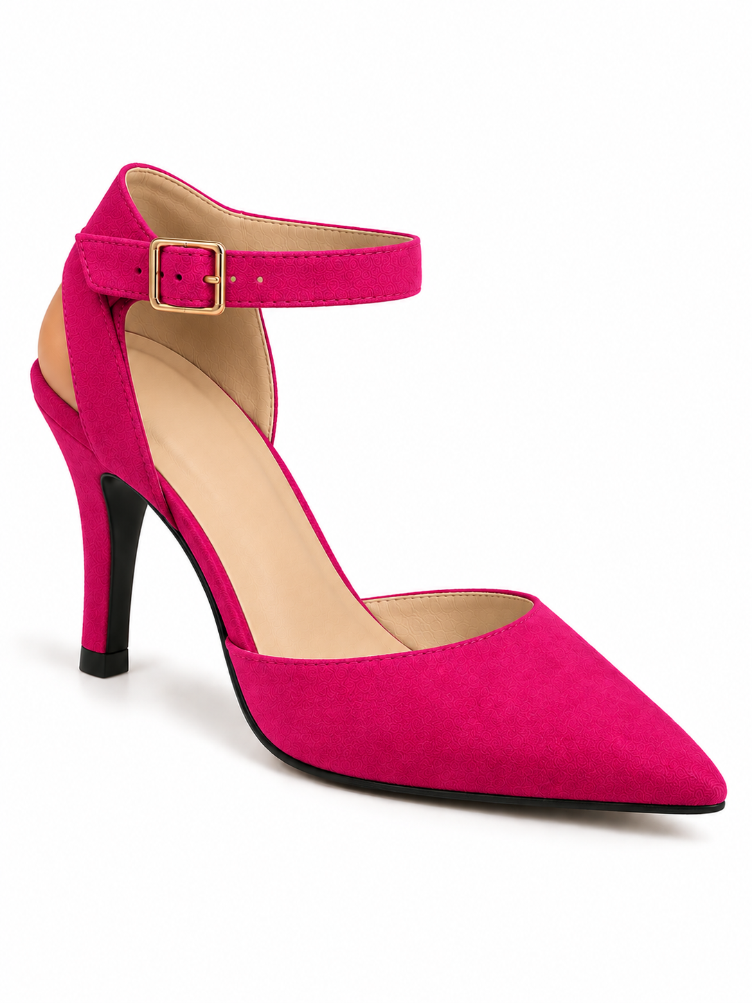 Isla Square Buckle Heels