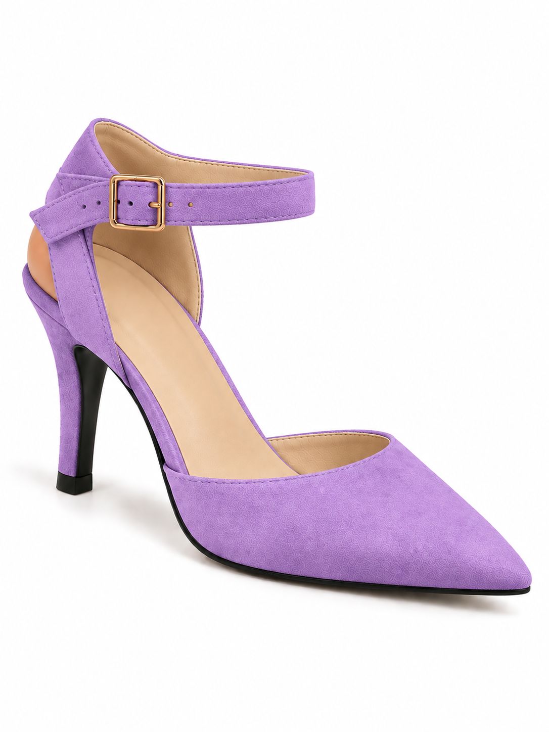 Isla Square Buckle Heels