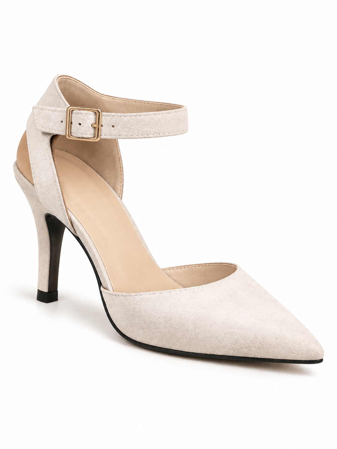Isla Square Buckle Heels