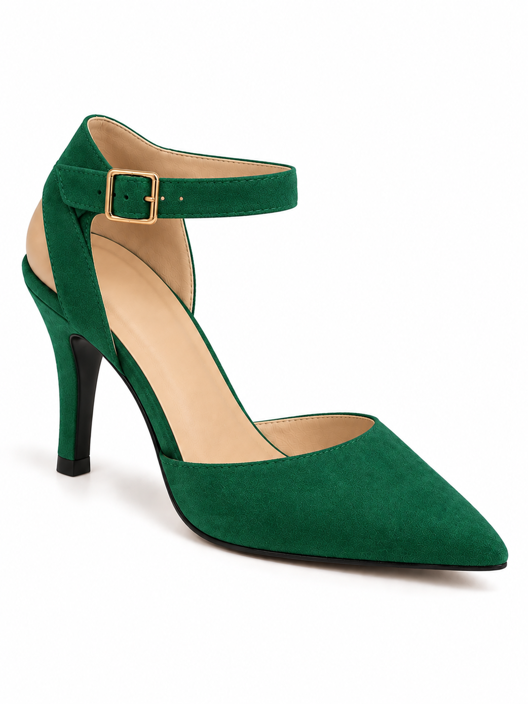 Isla Square Buckle Heels