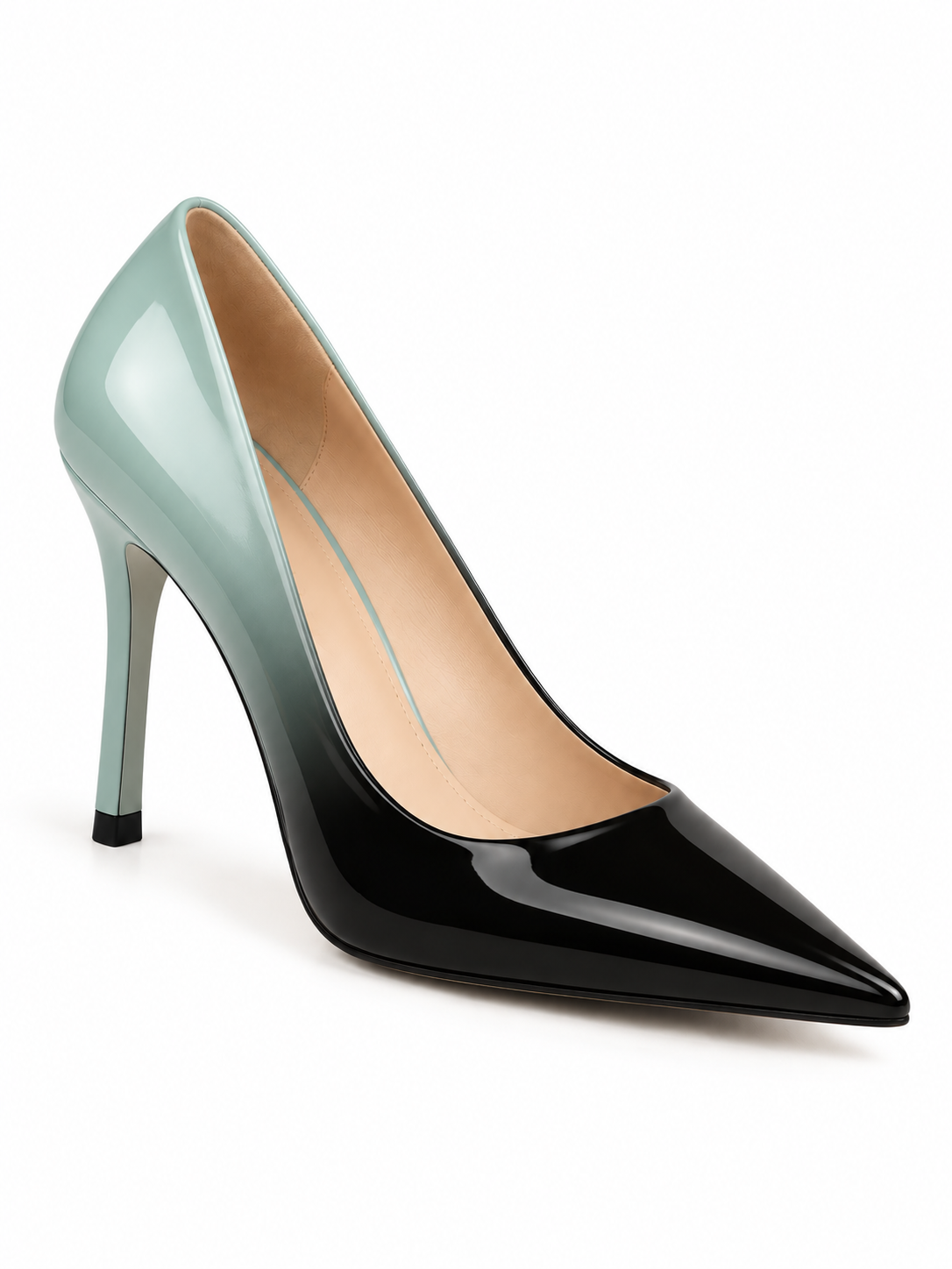 Juliette Patent Pointed Heels