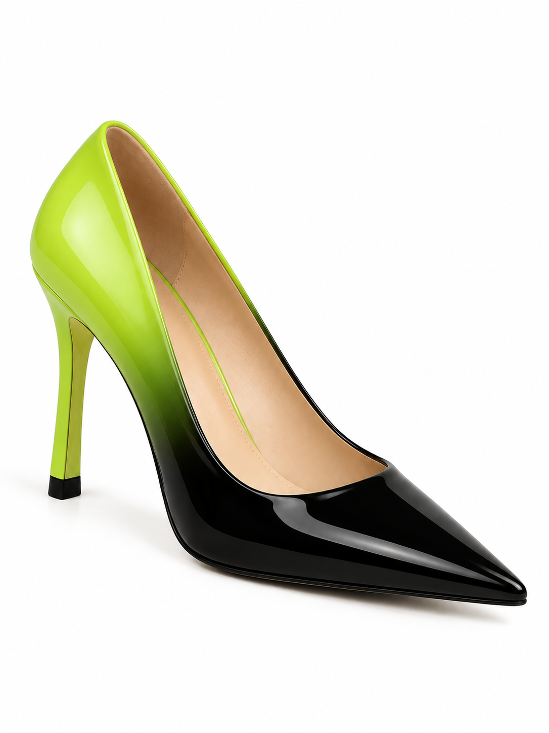Juliette Patent Pointed Heels