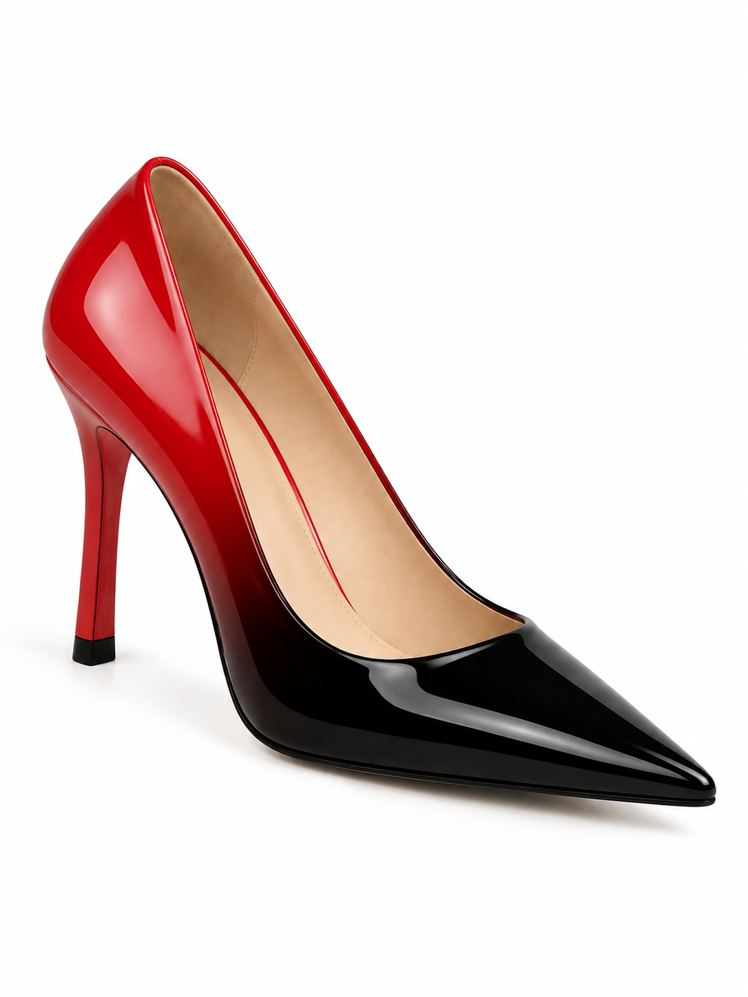 Juliette Patent Pointed Heels