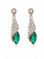 Obsidian Drop Earrings