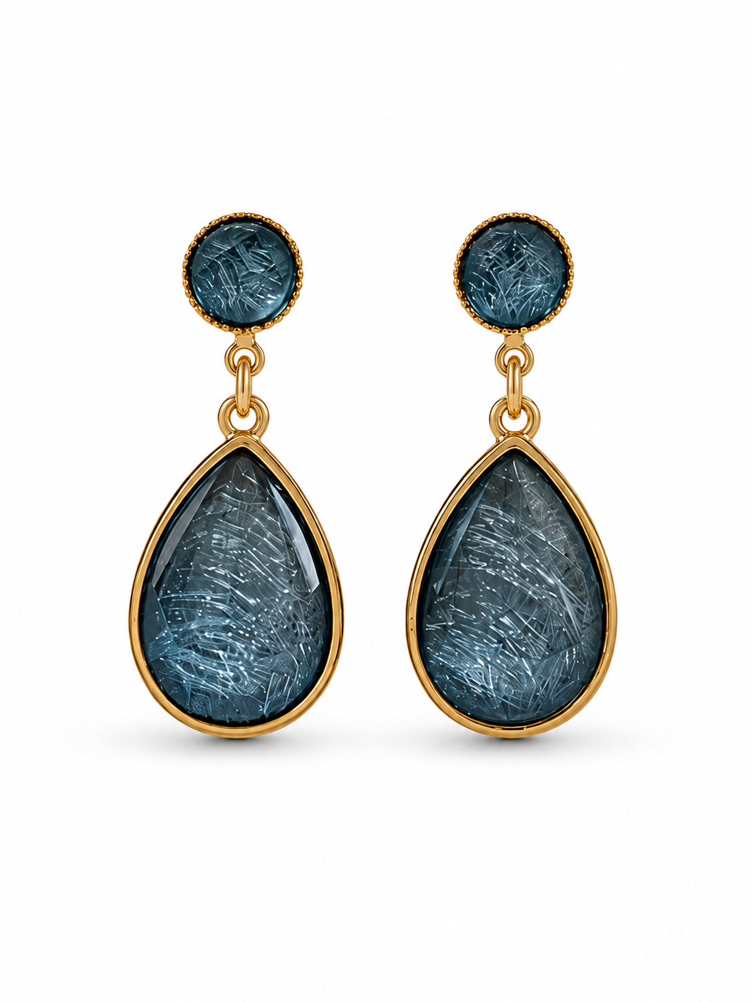 Ocean Mist Drop Earrings