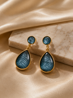 Ocean Mist Drop Earrings