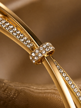 Pavé Bar Bangle – Briset London