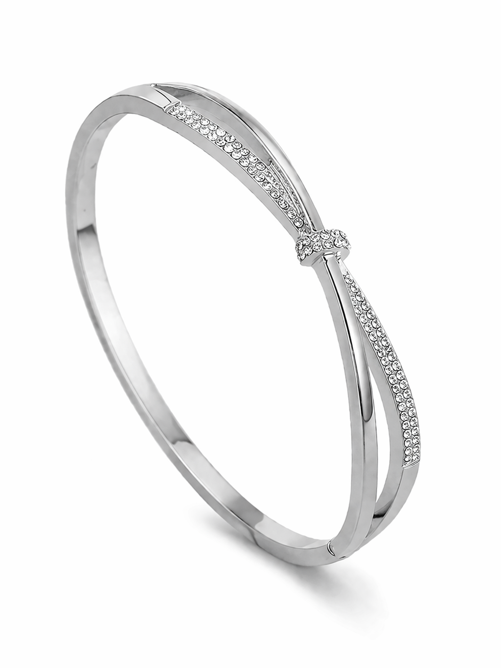 Pavé Bar Bangle – Briset London