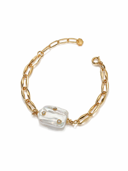 Pearl Link Bracelet – Briset London