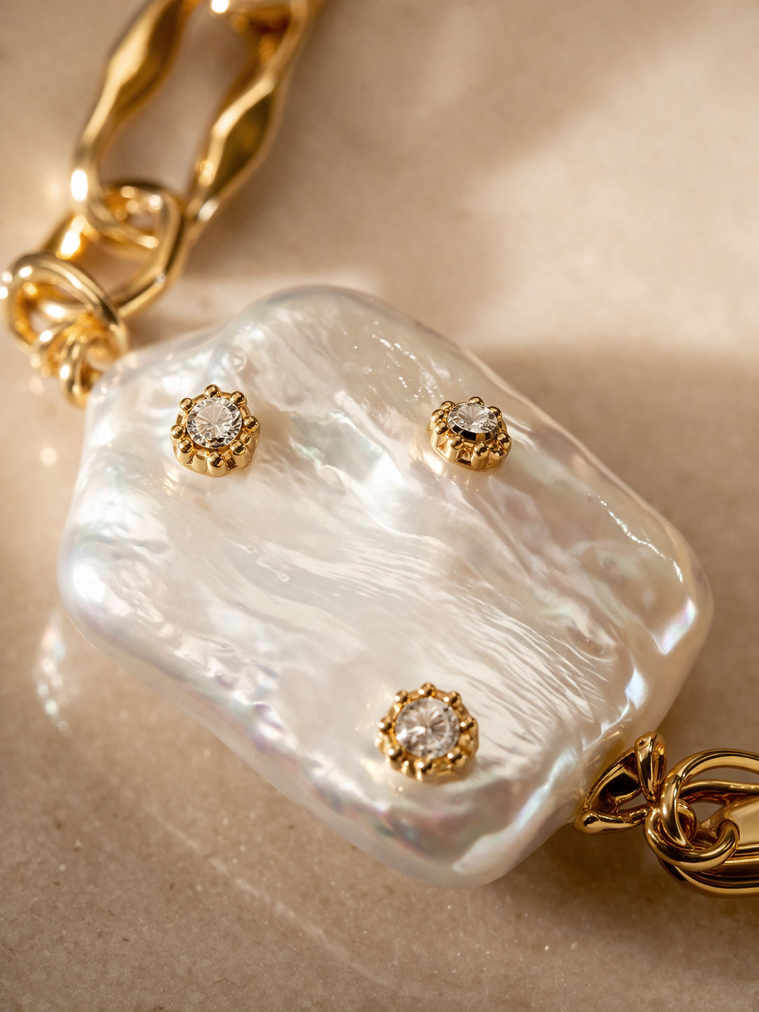 Pearl Link Bracelet – Briset London