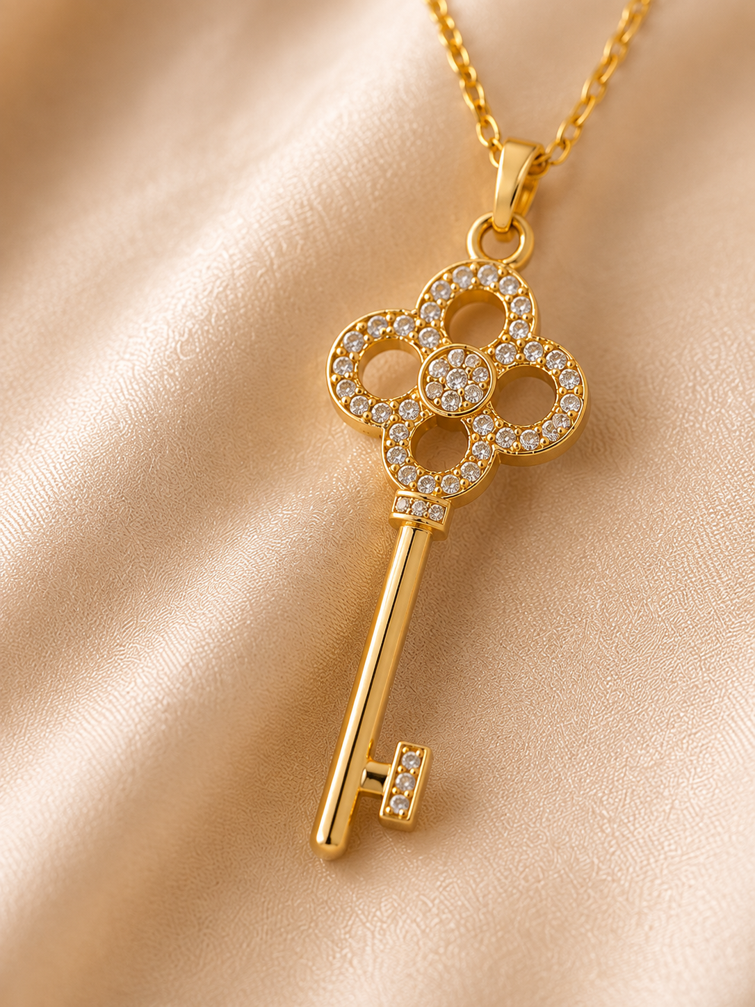 Seraphine Key Necklace