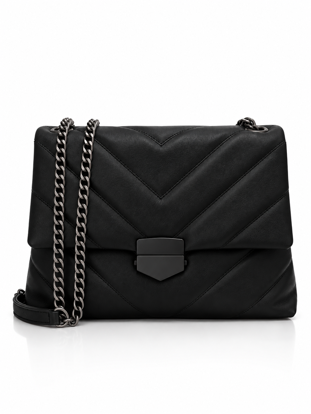 Serena Quilted Chain Shoulder Bag