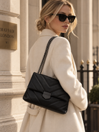 Serena Quilted Chain Shoulder Bag