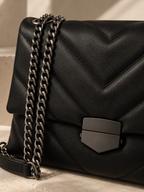 Serena Quilted Chain Shoulder Bag