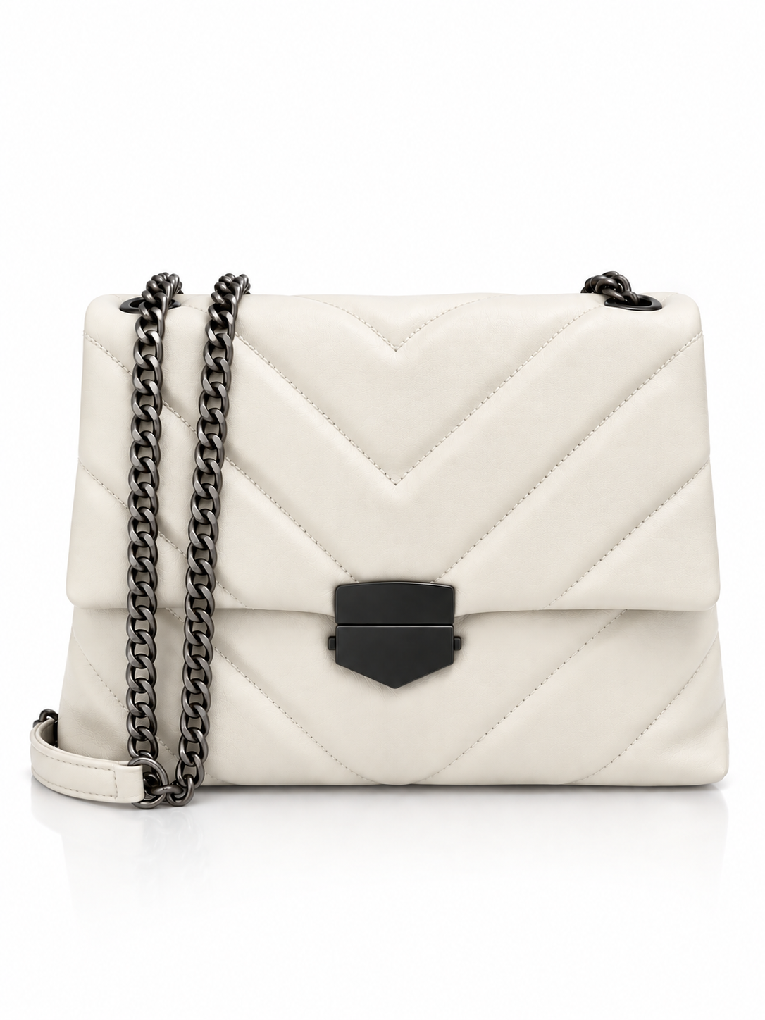 Serena Quilted Chain Shoulder Bag