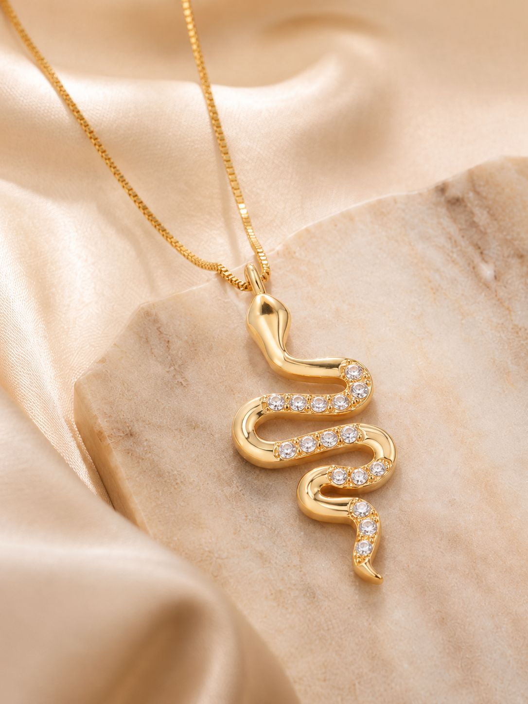 Collier Grâce Serpent