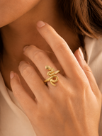 Serpent Grace Ring