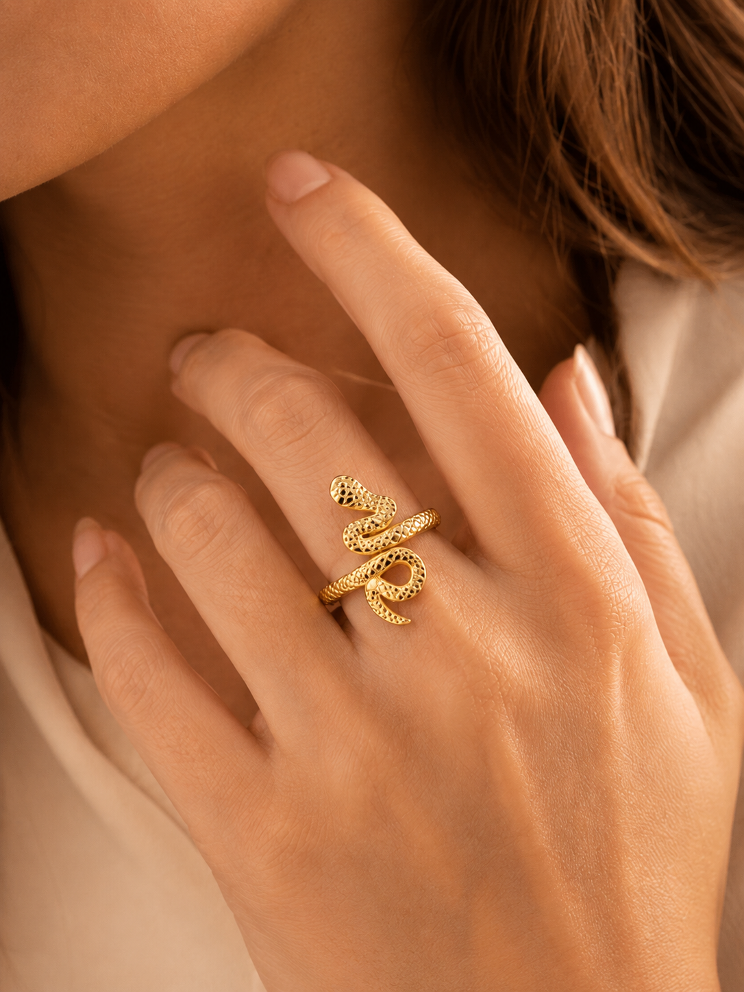 Serpent Grace Ring