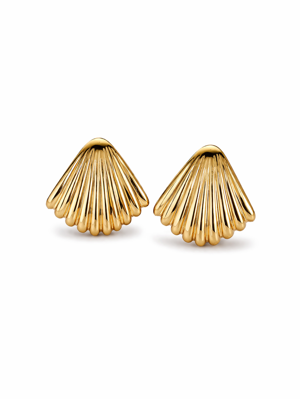 Shell Stud Earrings – Briset London