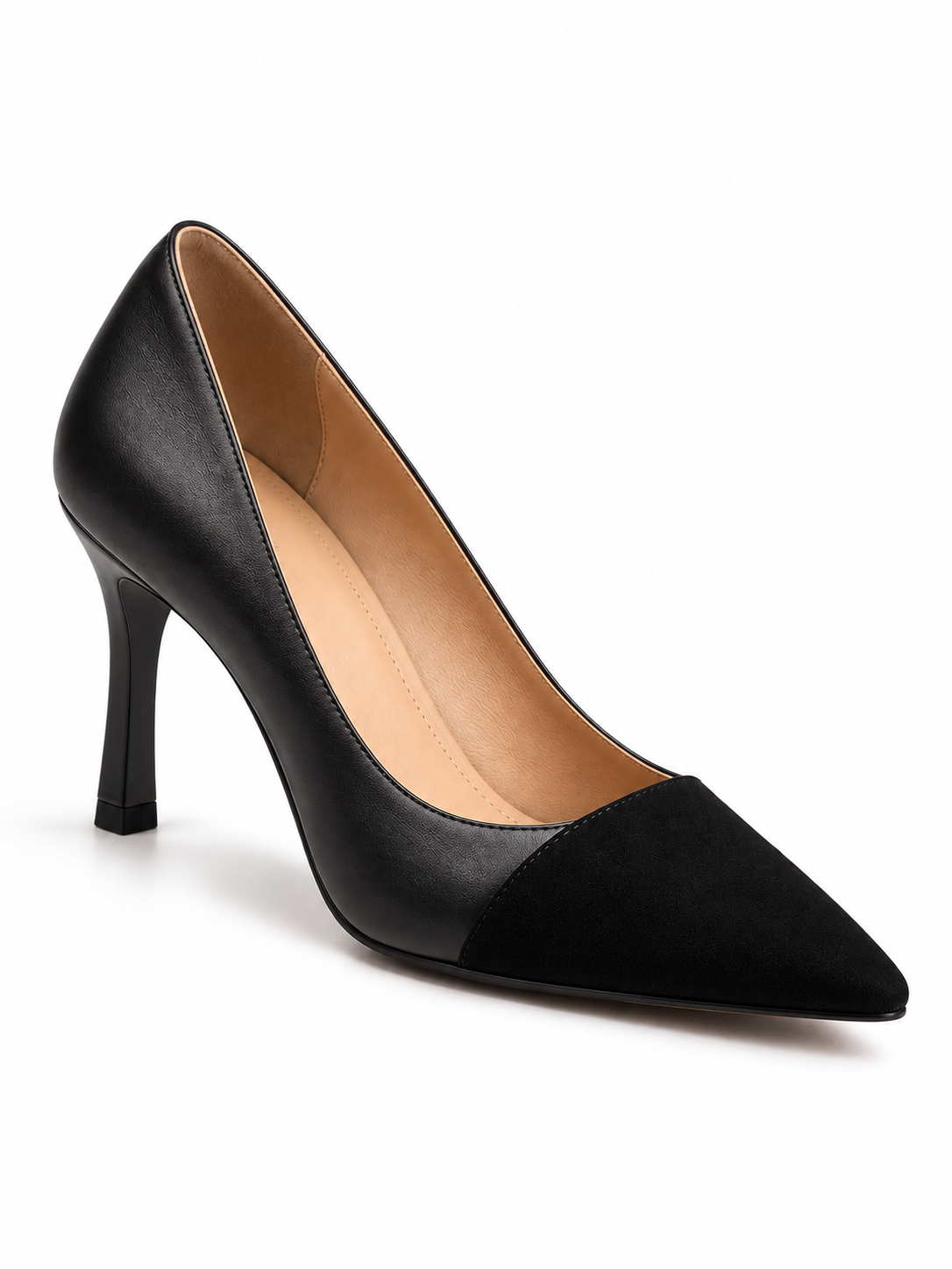 Sienna Two-Tone Pointed Heels