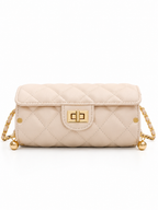 Vivienne Quilted Chain Shoulder Bag