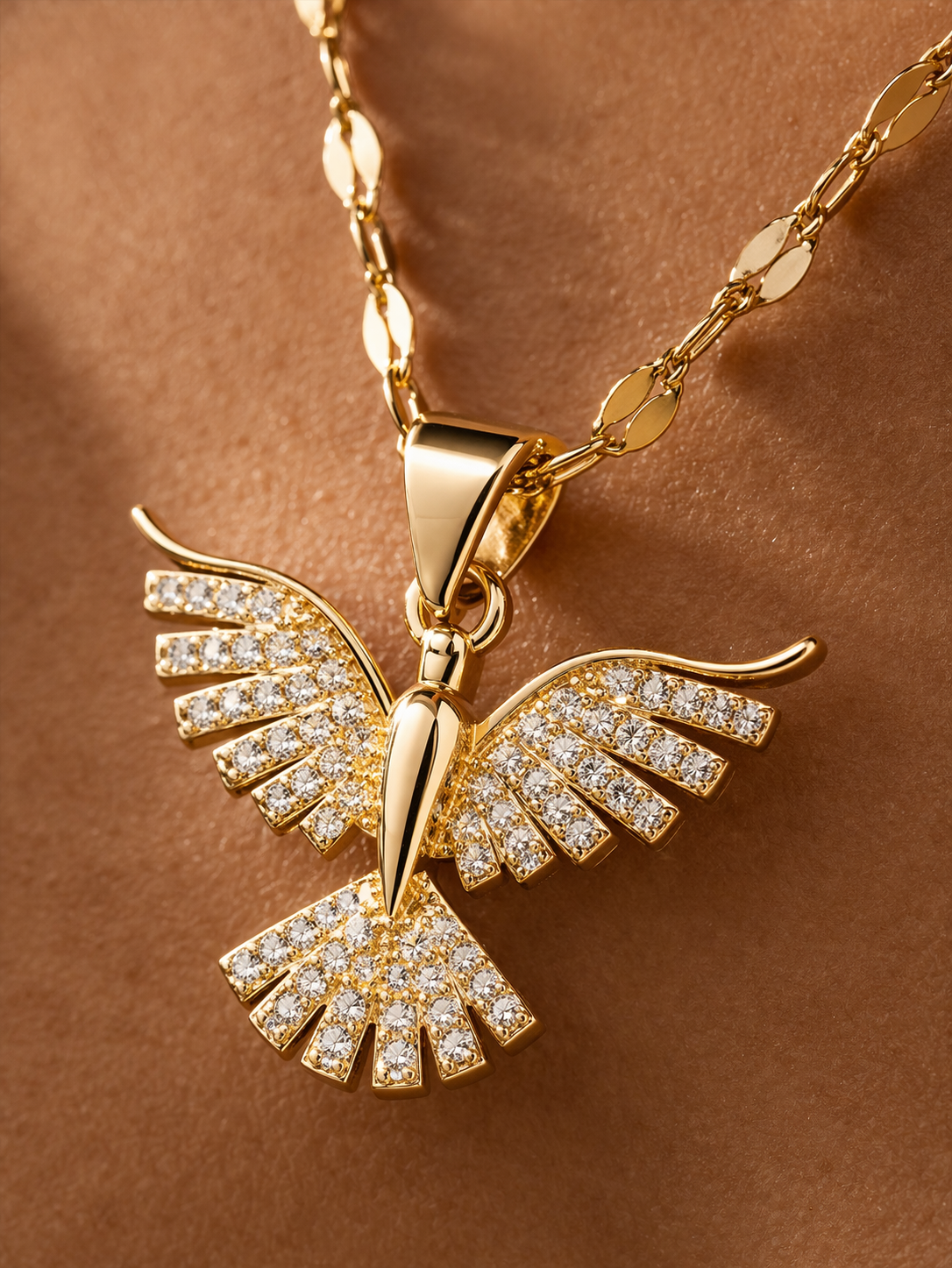 Winged Pendant Necklace – Briset London