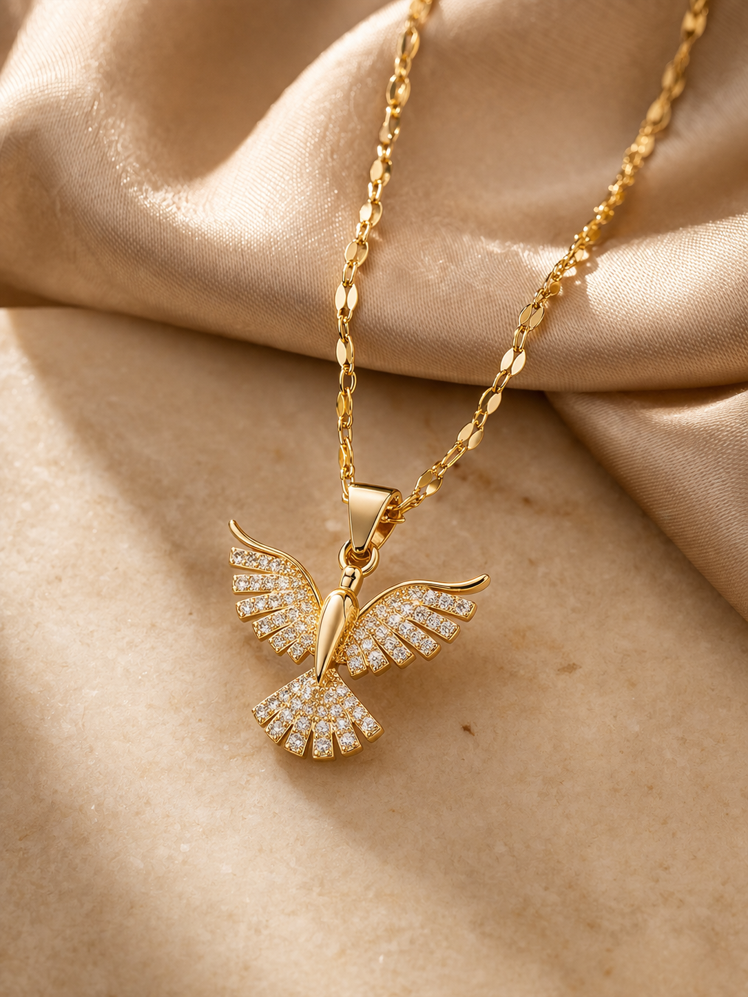 Winged Pendant Necklace – Briset London