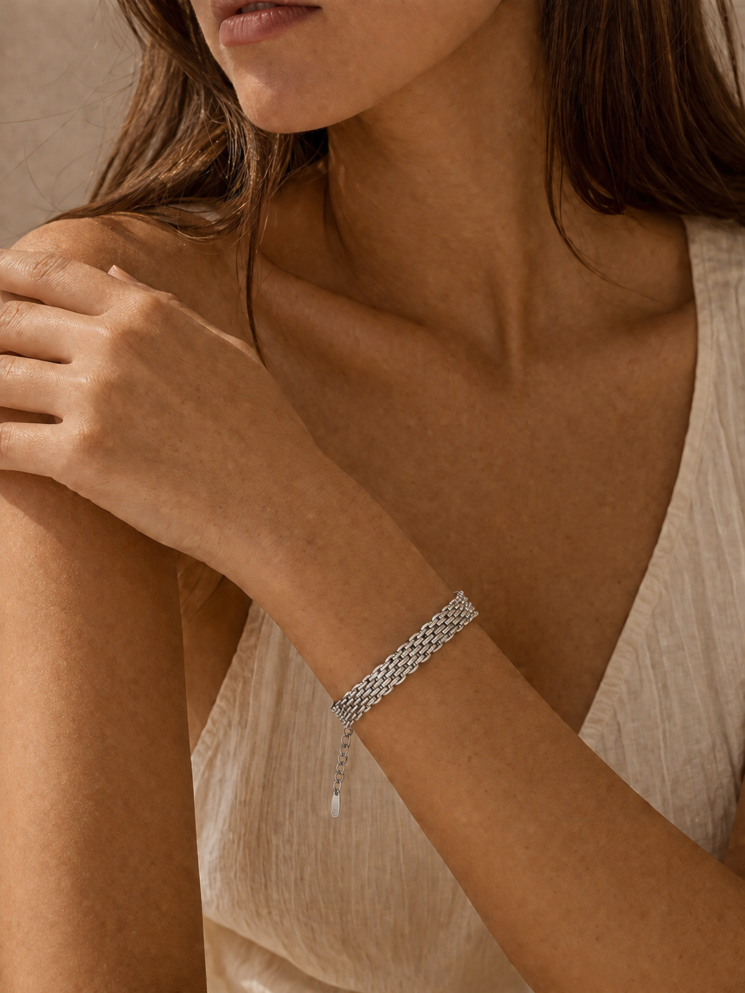 Woven Chain Bracelet – Briset London
