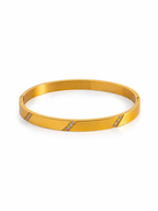 Zircon Bangle Bracelet – Briset London