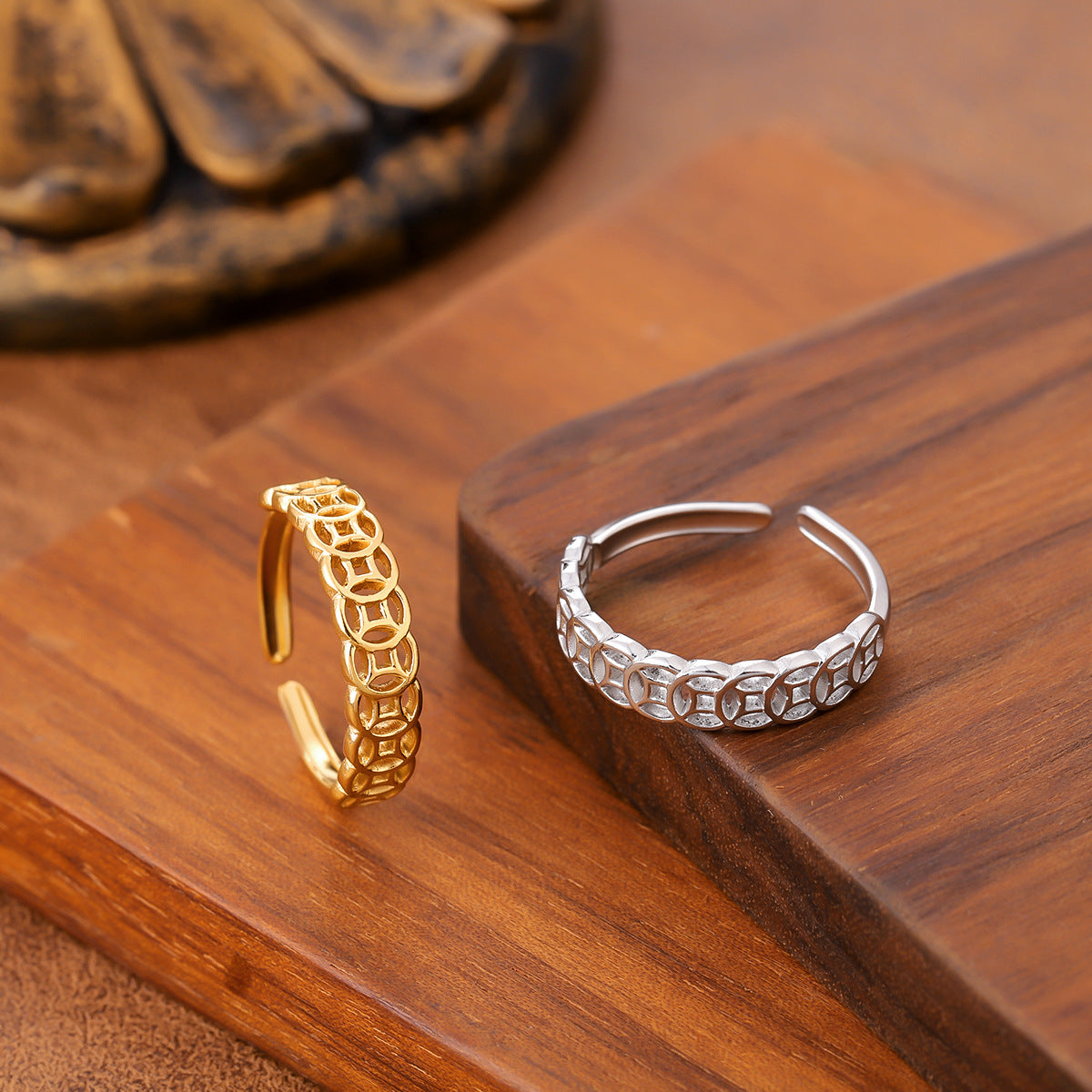 Coin Link Ring – Briset London